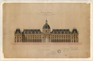 Rennesin Palais du Commercen hanke tekijältä Jean-Baptiste Martenot